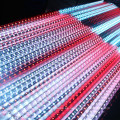 dmx 3d vertical rgb 0.5 m / 1 m / 1.5 m / 2 m / 2.5 m a prueba de agua discoteca bar ducha de lluvia led meteor luz